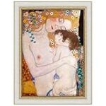 Análisis y Comparativa de la Emotiva Representación Maternal en Klimt: Madre e Hijo