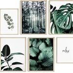 Tendencia en Arte: Análisis de Cuadros con Hojas Verdes