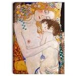 Explorando la emotiva conexión en la obra de Gustav Klimt: Análisis comparativo de Madre e Hijo