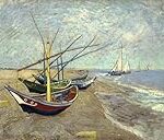 Análisis y Comparativa: La Representación de Barcos de Pesca en la Playa en Obras de Arte